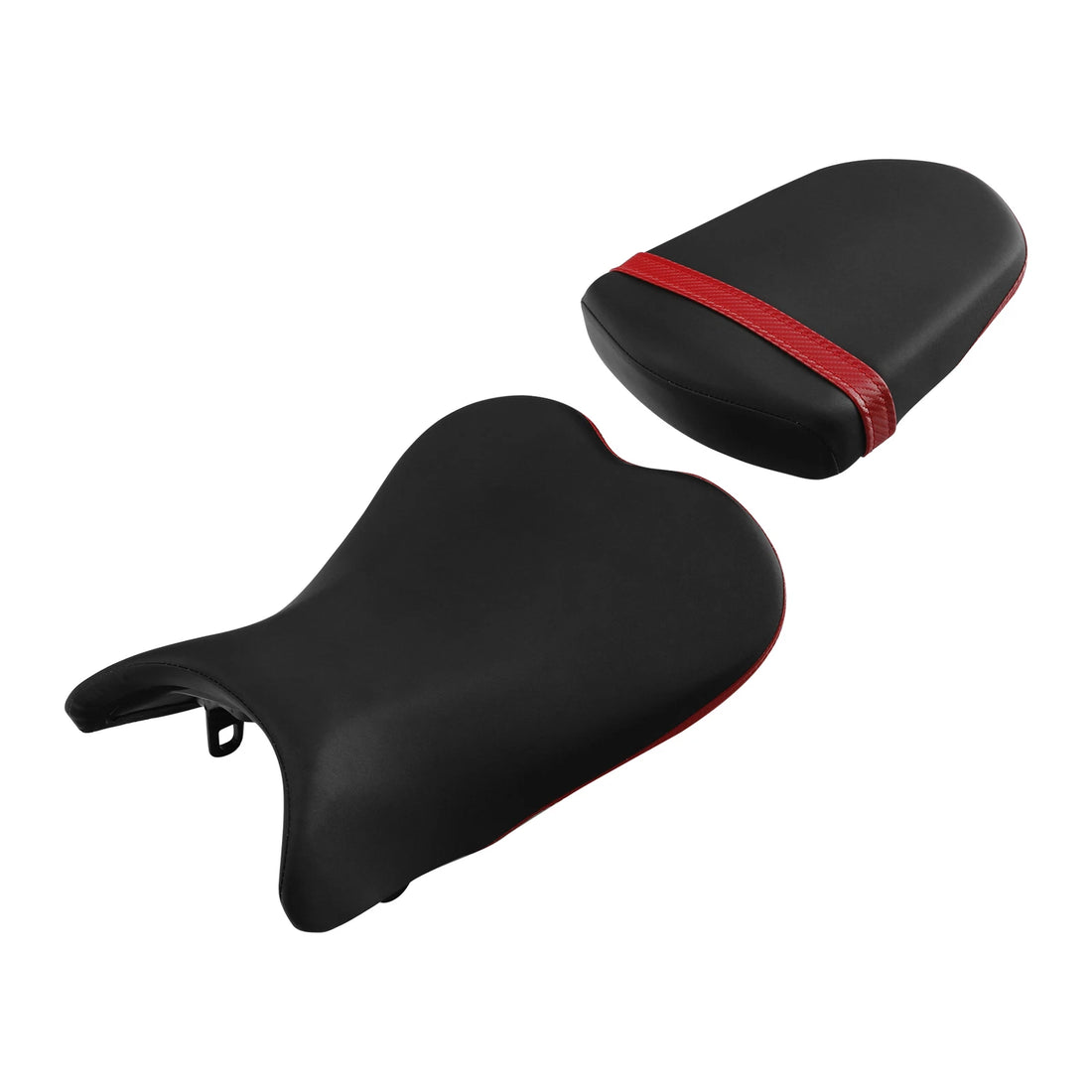 Black Driver Rider & Passenger Seat Fit For Suzuki GSXR600 GSXR750 2006-2007 07
