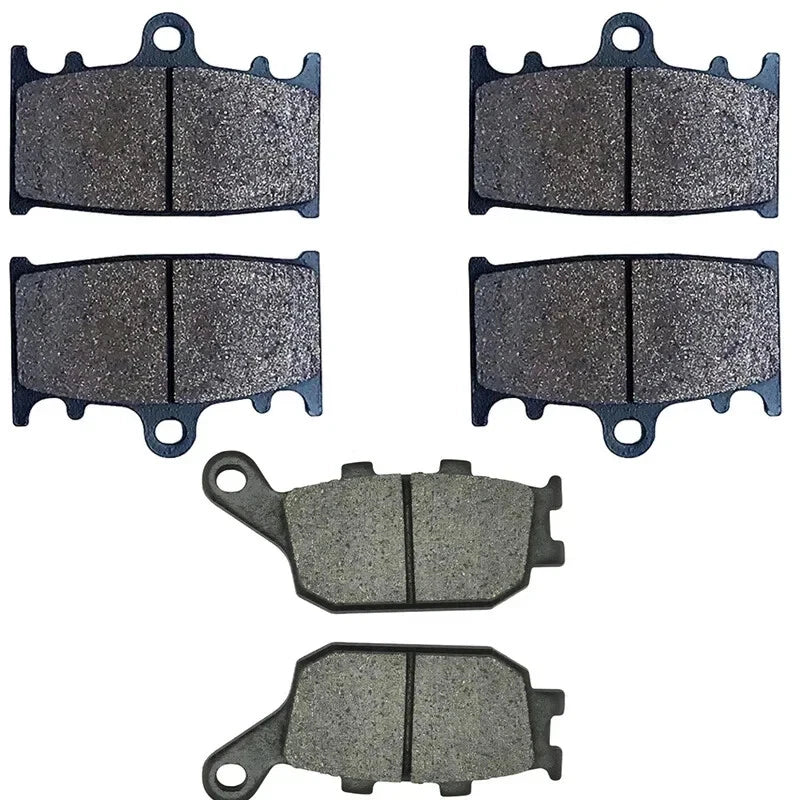 Brake Pads Front Rear For Honda KLZ1000 Suzuki GSF650 GSX650 SV1000 Gsf Gsx 1250