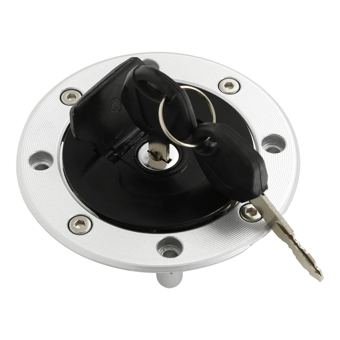 Fuel Tank Gas Cap Cover W/ Key Fit For Suzuki GSXR600 1997-2003 GSXR750 2001-03