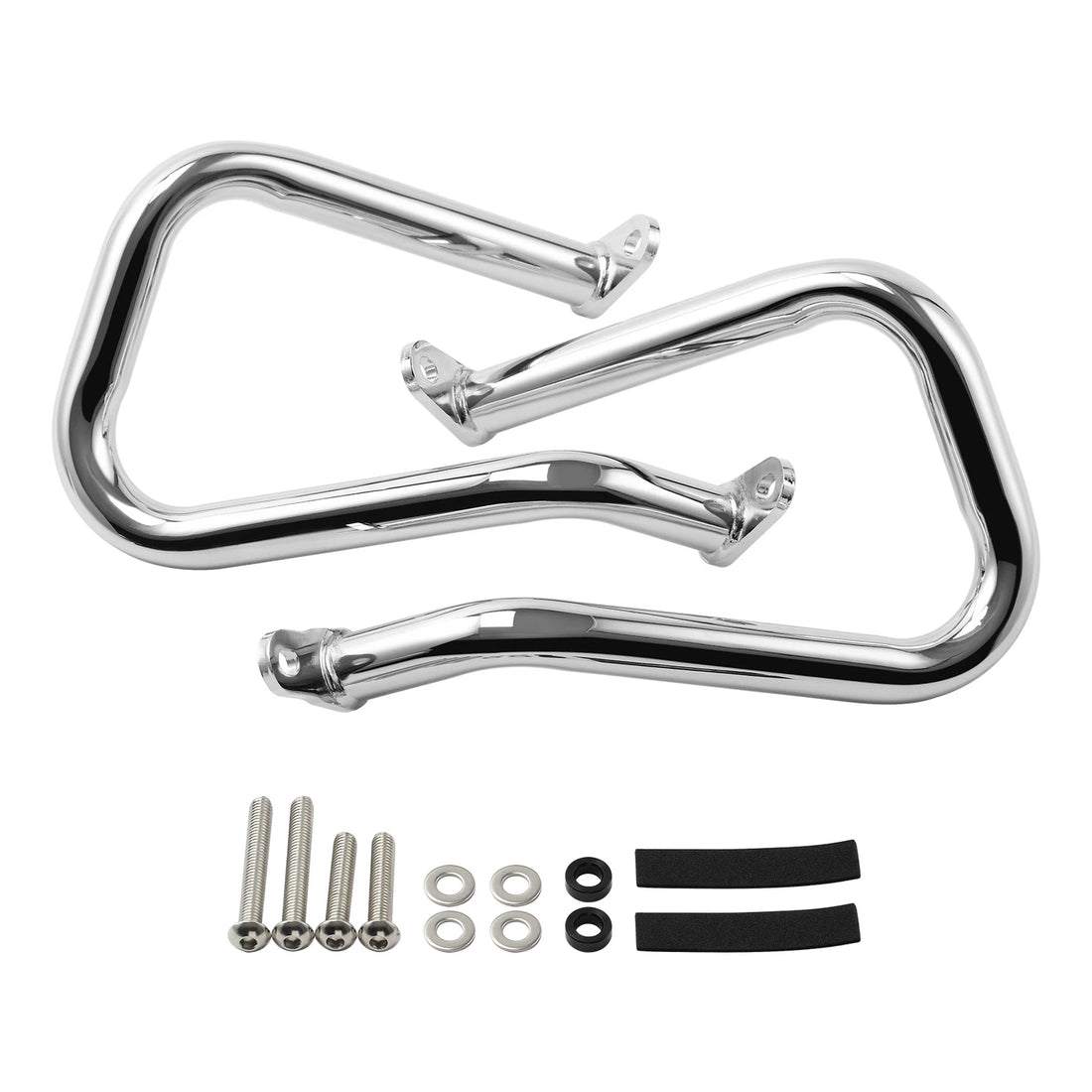 Chrome Saddlebag Support Guards Fit For Harley Street Bob Low Rider S ST 2025 25