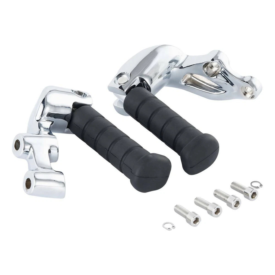 Chrome Passenger Footpeg Pegs Mount Bracket Fit For Indian Scout 2015-2023 Sixty