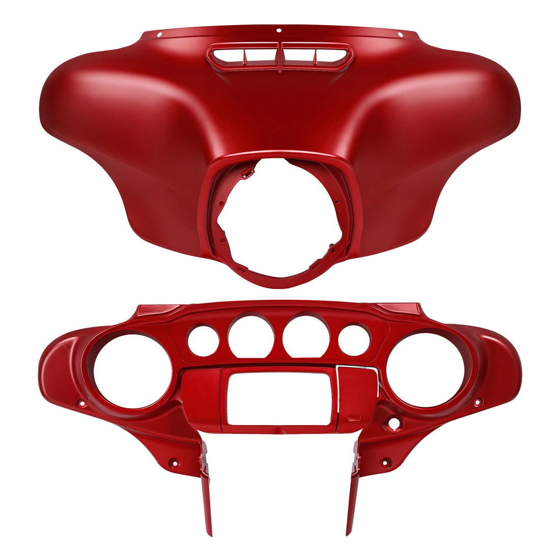 Inner & Outer Fairings Fit For Harley Street Glide 2014-2023 18 Wicked Red Denim