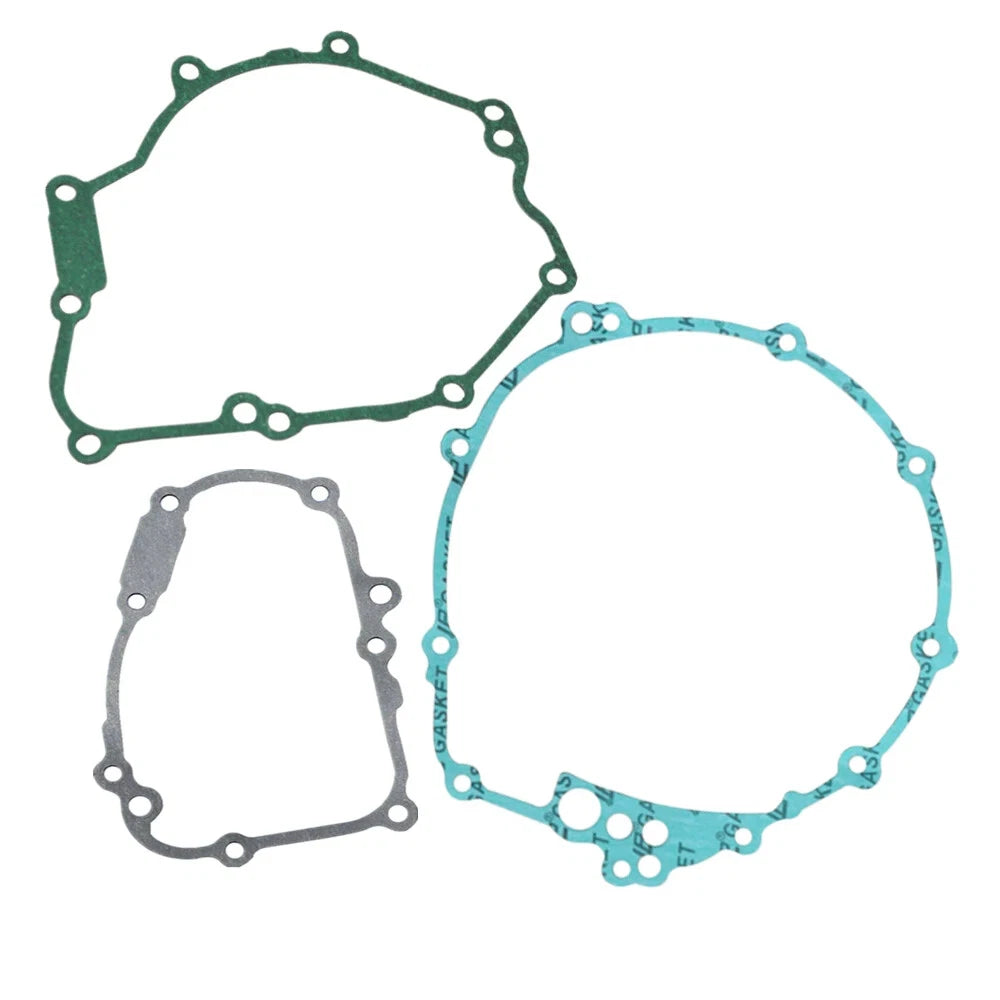 Crankcase Clutch Cover Gaskets For Yamaha YZFR6 03-05 YZFR6S 06-09 FZS6 04-09