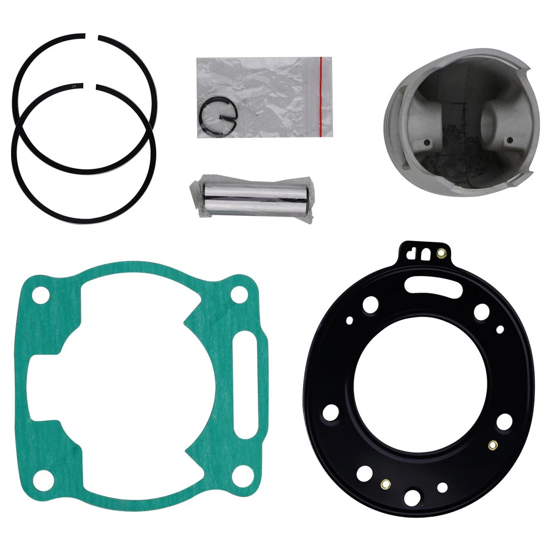 66mm Cylinder Cover Gasket And Piston Kits For Yamaha DT200R 3ET 1988-1991