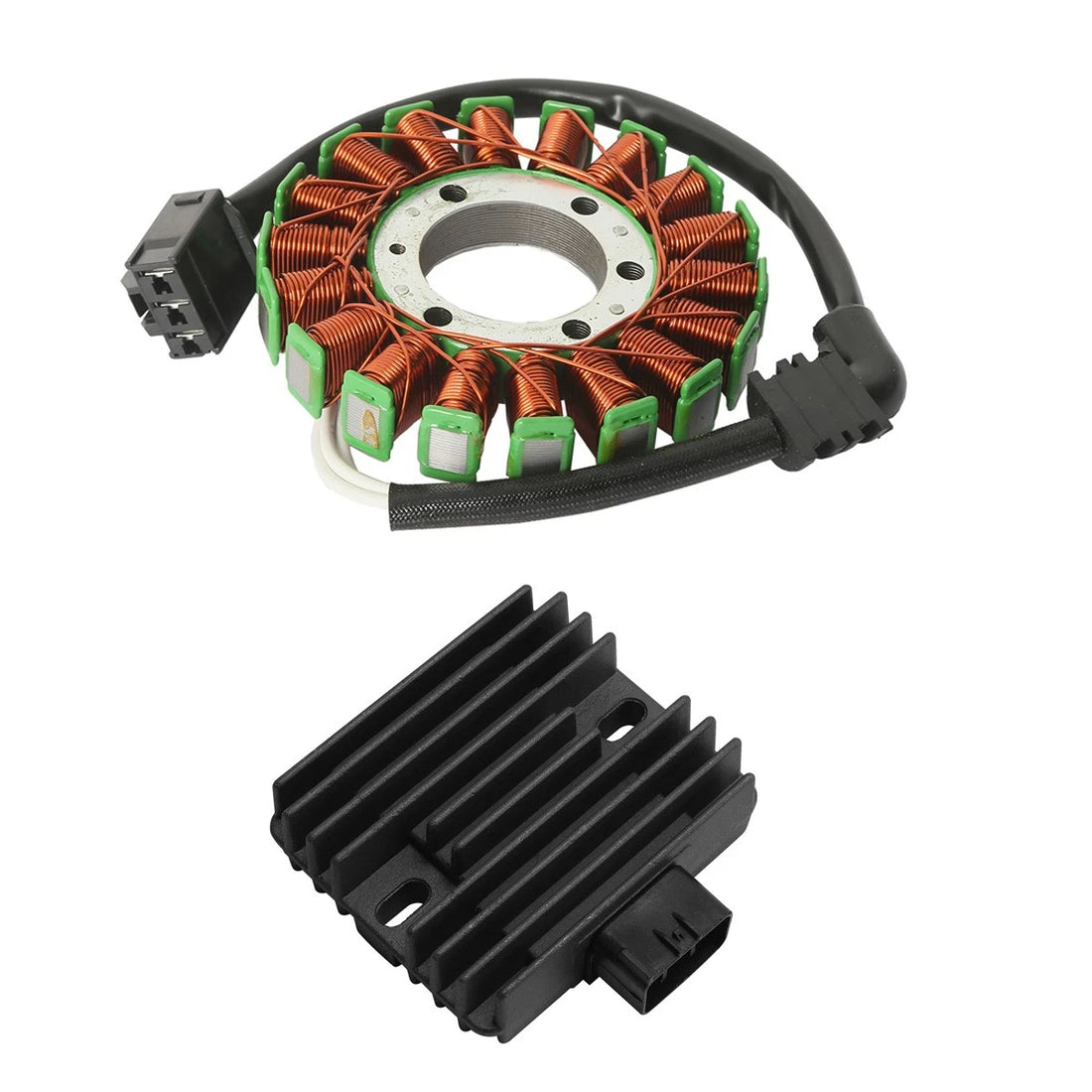 Magneto Stator Coil & Regulator Rectifier Fit For Yamaha Yzf R6 YZF-R6 2006-2016