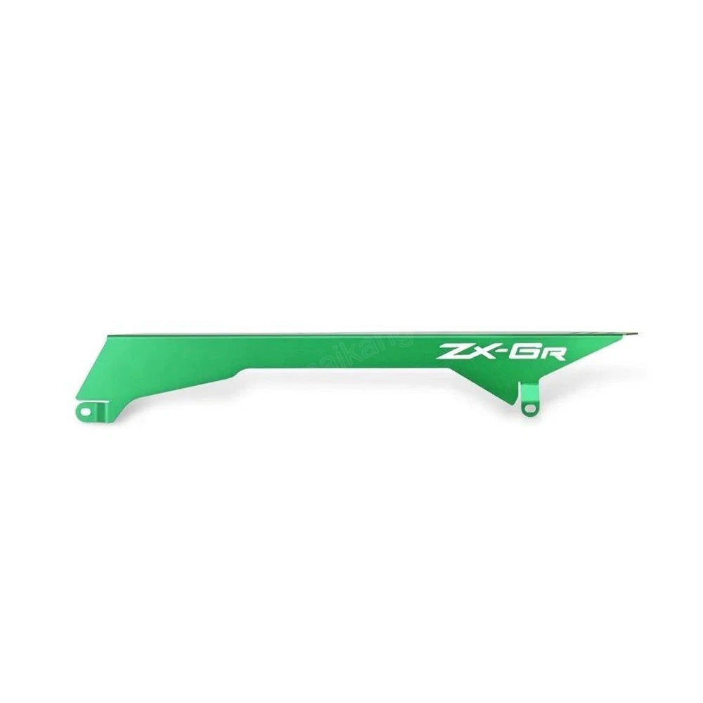 Aluminum Chain Guards Cover Green Fit For Kawasaki Ninja ZX6R ZX636 2019-2025 20