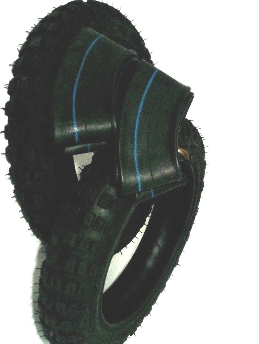 2) HD Tires 2) Tubes 2.50-10 2.50X10 Curve For Yamaha Peewee Yzinger 10" 50 50CC