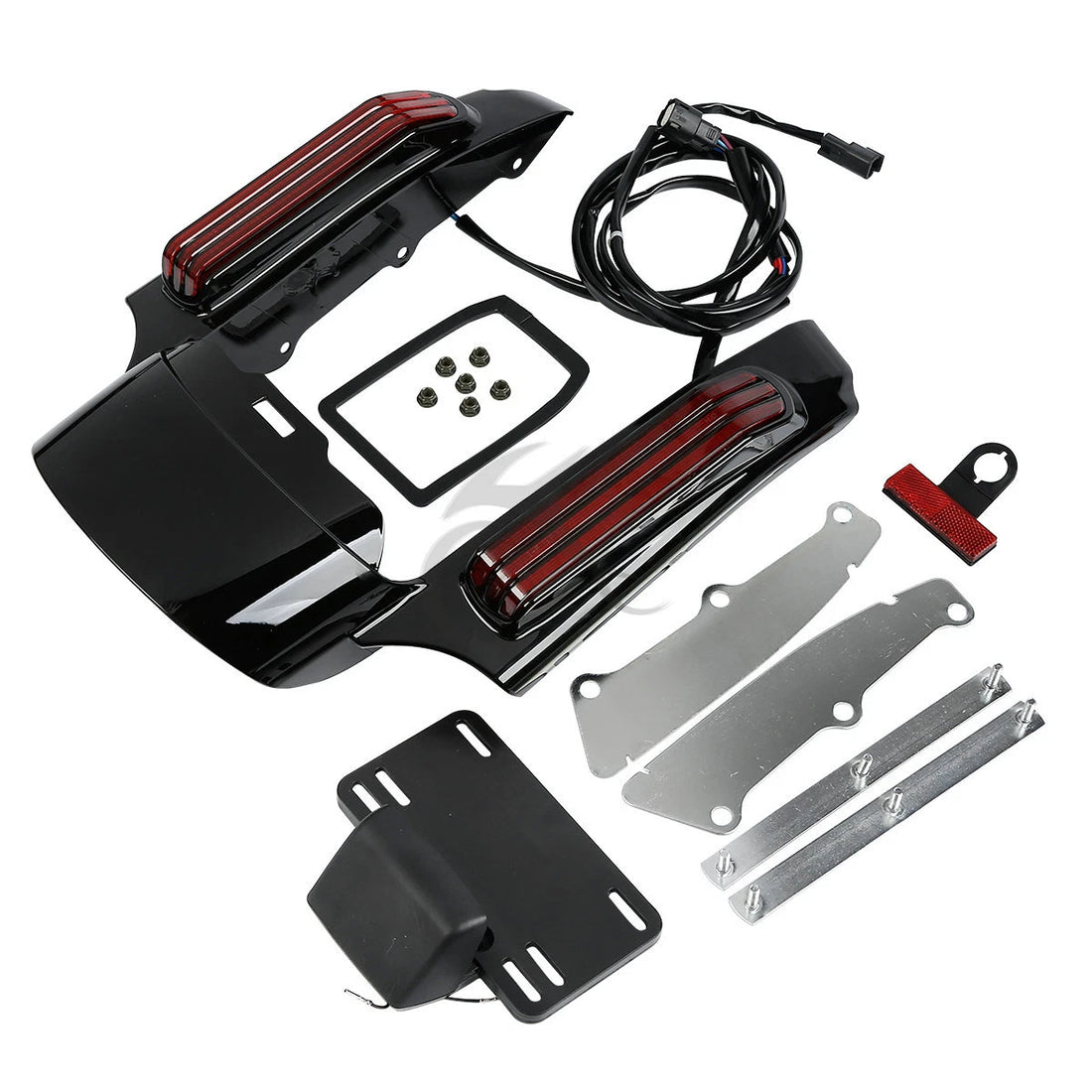 LED Light Rear Fender Fascia Fit For Harley Road Street Electra Glide King 14-24