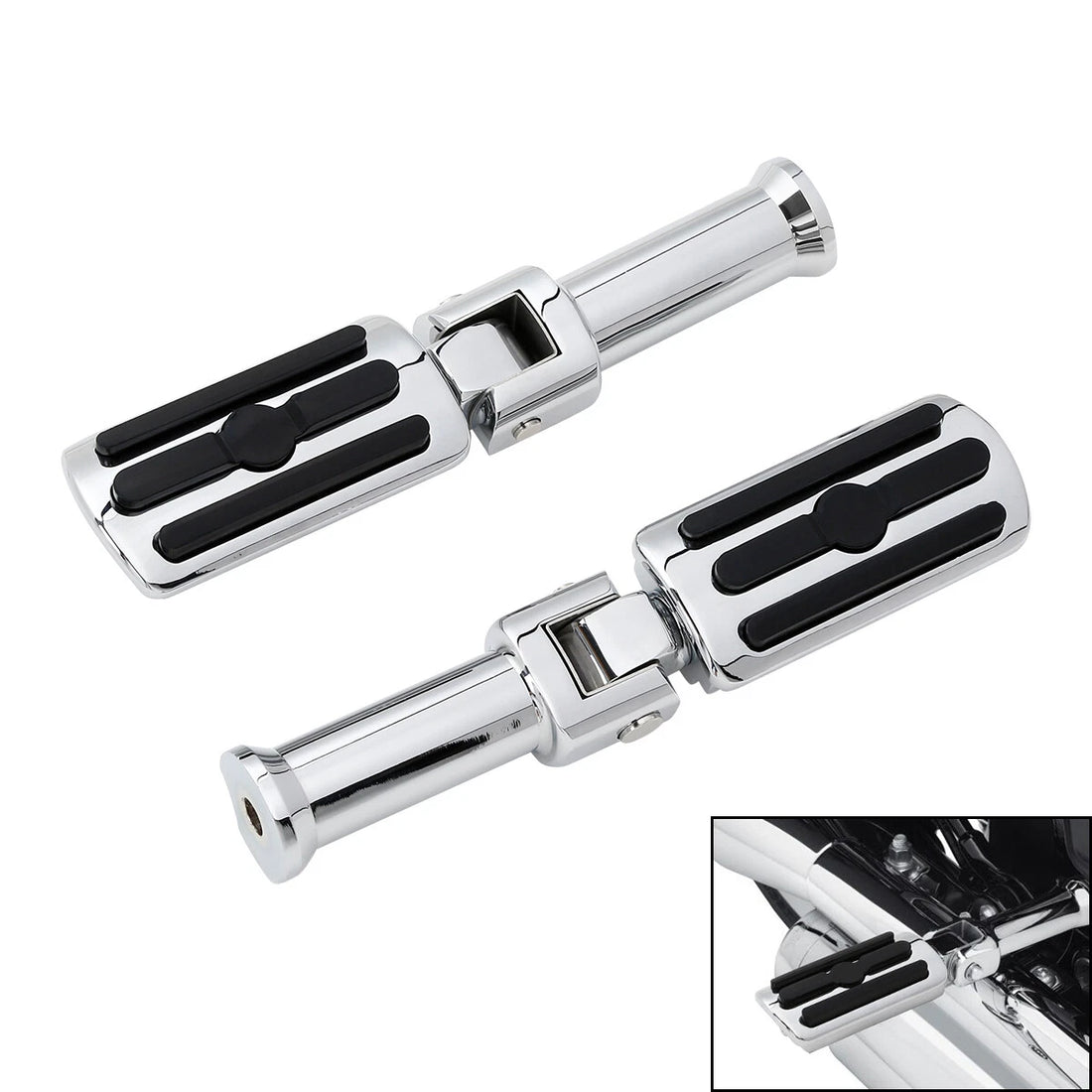 Rear Passenger Footpegs Peg Bracket Fit For Harley Softail Standard FXST 18-25