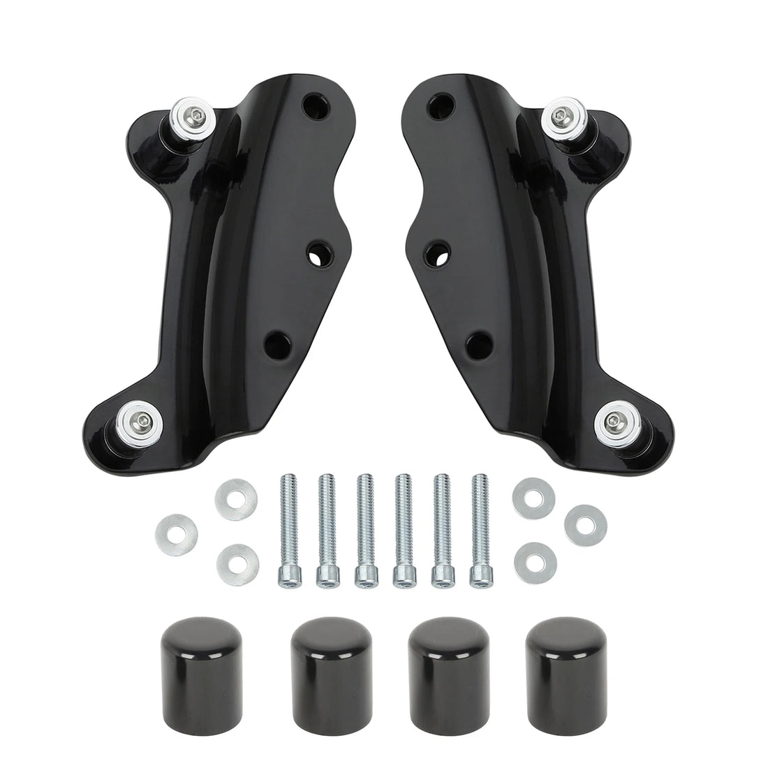 4 Point Docking Hardware & Covers Kit Fit For Harley Electra Glide 2009-2013
