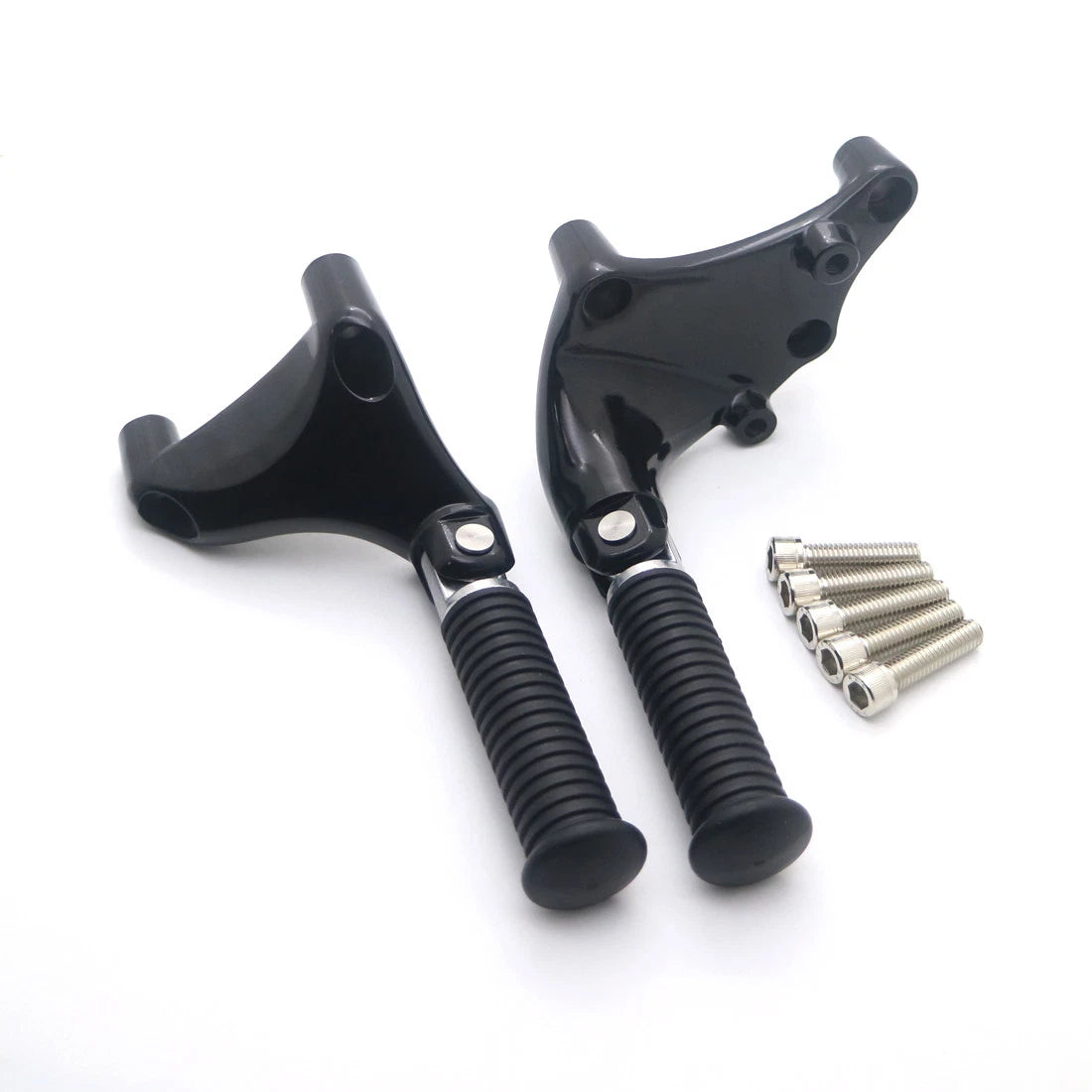 Rear Passenger Foot Pegs Pedal Mount For Harley Sportster 1200 Iron XL883 14-16