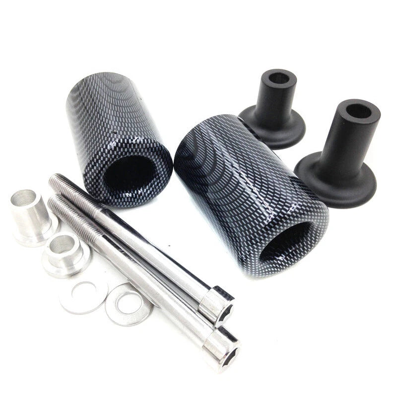 New Kawasaki Ninja ZX6R/ZX636 Frame Crash Falling Protector Fit 2013-2014 Carbon