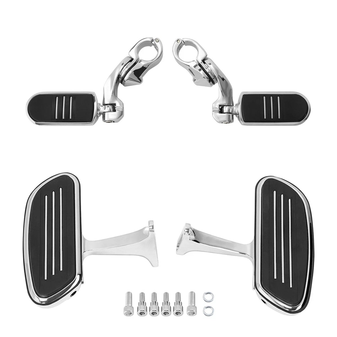 Passenger Floorboards 1-1/4" Engine Guard Peg For Harley Touring Pegstreamliner