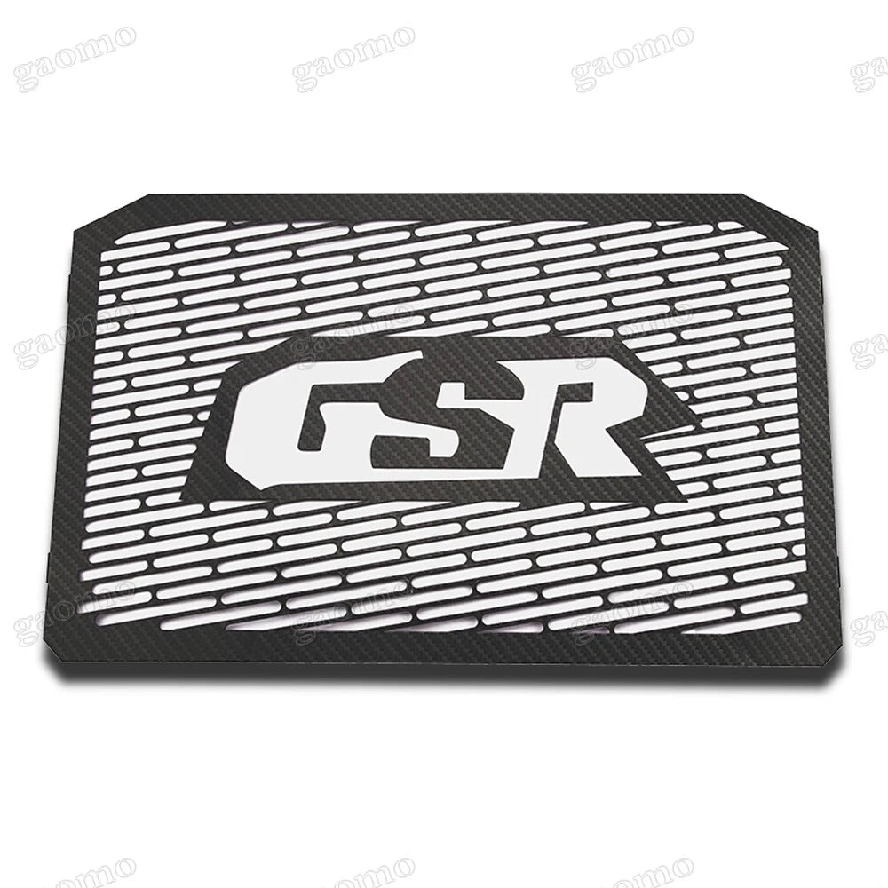 Brand new Suzuki GSR400/600 Stainless Radiator Guard Cover Fit 2006-2012 Carbon