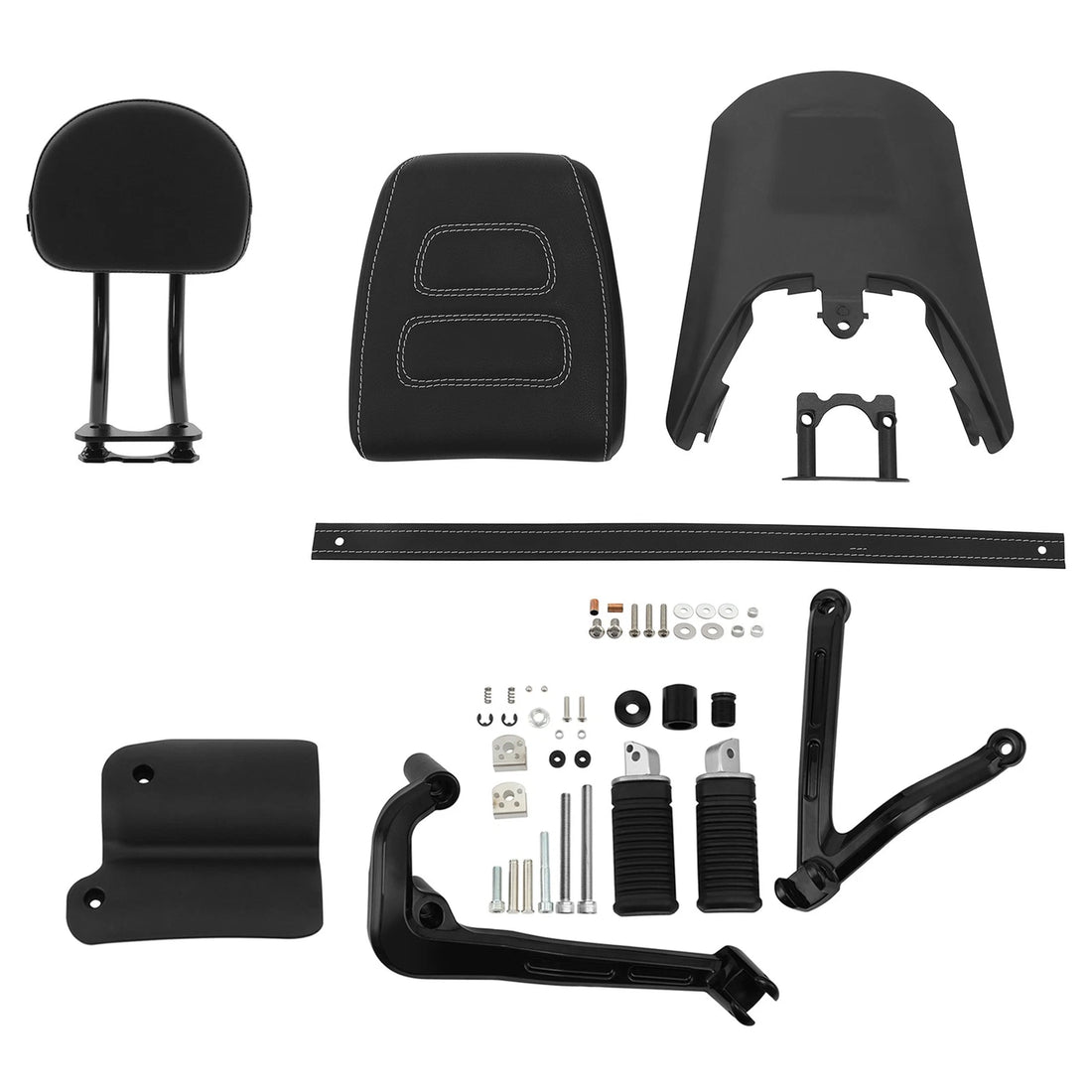 Passenger Seat Backrest Pad Footpegs Bracket Fit For Sportster S RH1250S 2021-25