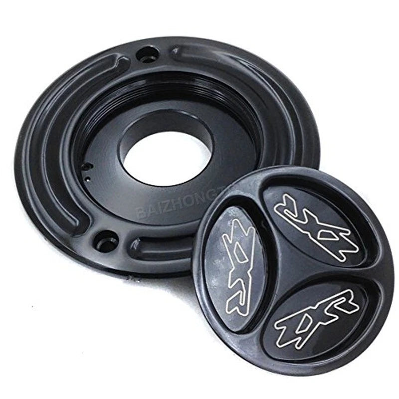 Fit for Kawasaki ZZR600 ZRX1200R ZZR1200 2002-2008 Black Keyless Fuel Tank Cap