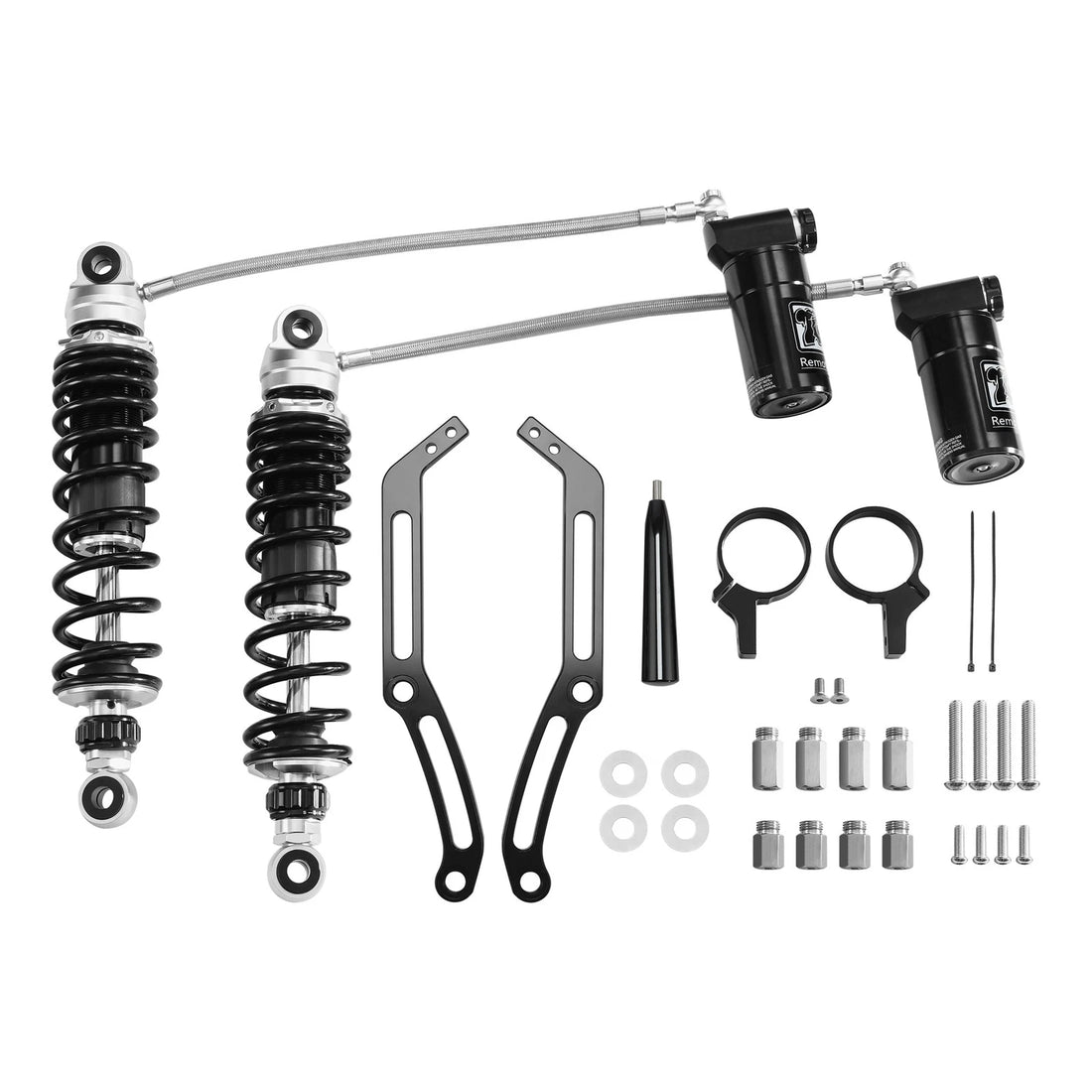 Remote Reservoir Rear Suspension Shock Fit For Harley Cvo Street Glide 2023-2025