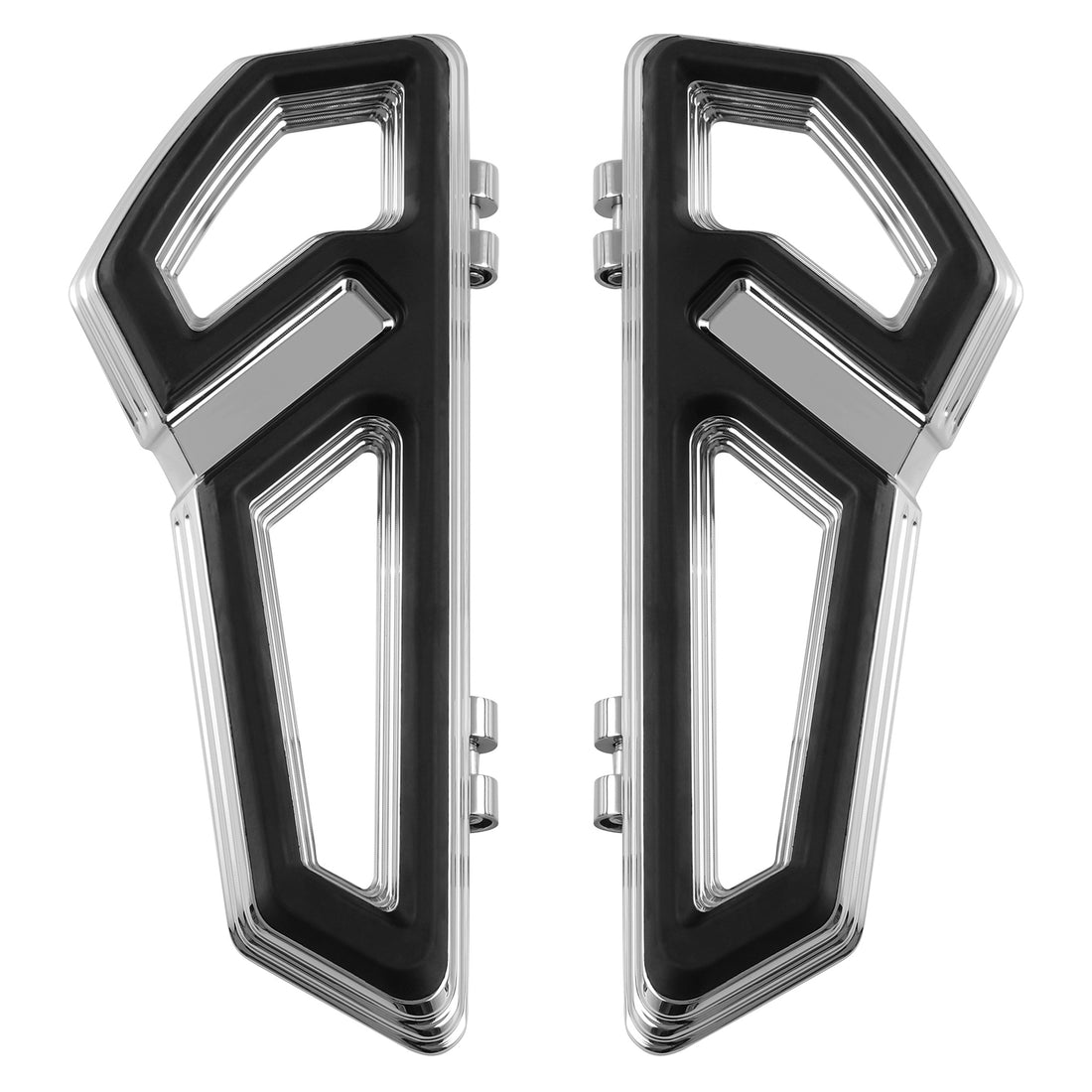 Rider Floorboards Footboards Fit For Harley Touring 2000-2024 Softail 2000-2017