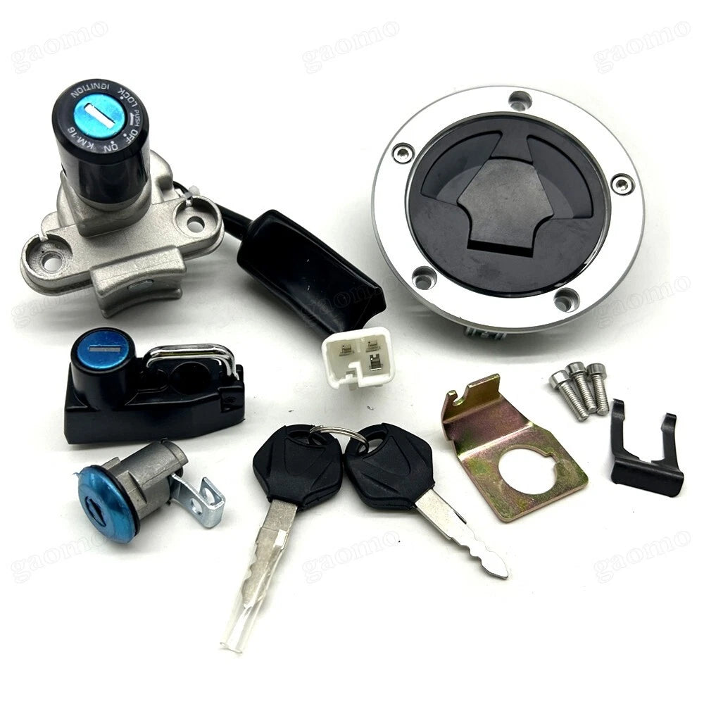 Fit For Kawasaki Z125 Pro 2017-2022 Fuel Gas Cap Ignition Switch Seat Lock Set