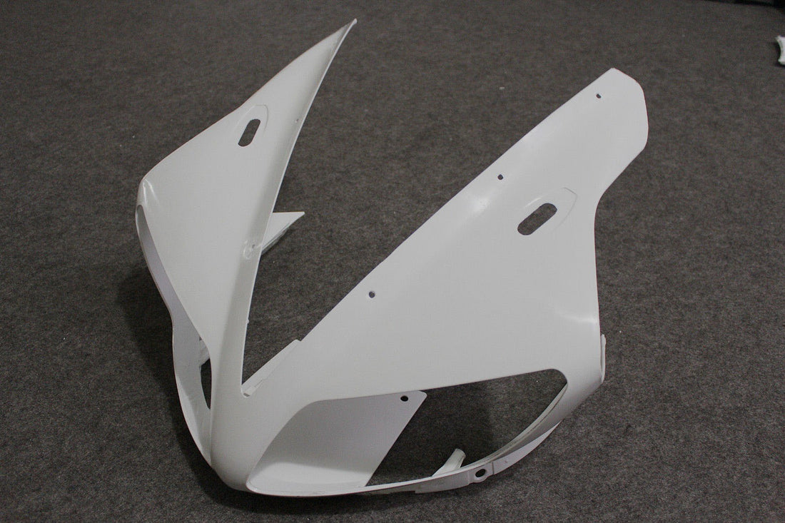 Front Headlight Fairings for Yamaha Yzf R1 2002-2003 Unpainted Upper Nose Cowl