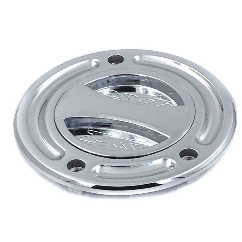 Silver Keyless Fuel Caps Fits Kawasaki Ninja 650R ZX6R/6RR ZX9R ZX10R ZX14 Z1000