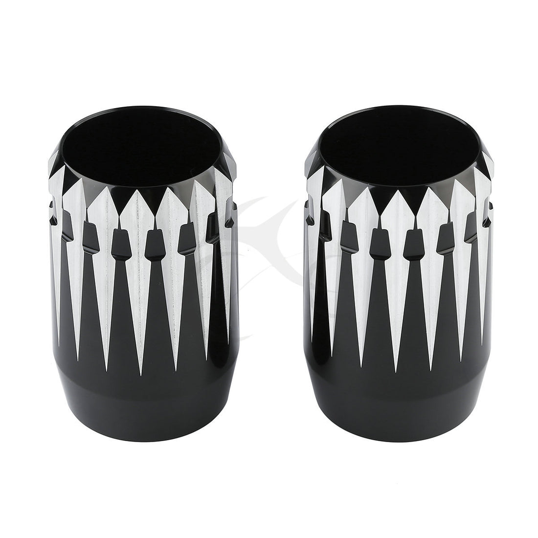 Aluminum Upper Fork Slider Covers Fit For Harley Street Glide Road King 1984-13