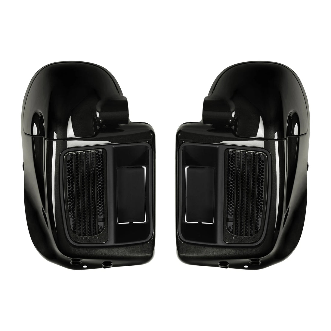 Lower Vented Fairings Fit For Harley Electra Street Glide 2014-2024 Black Quartz