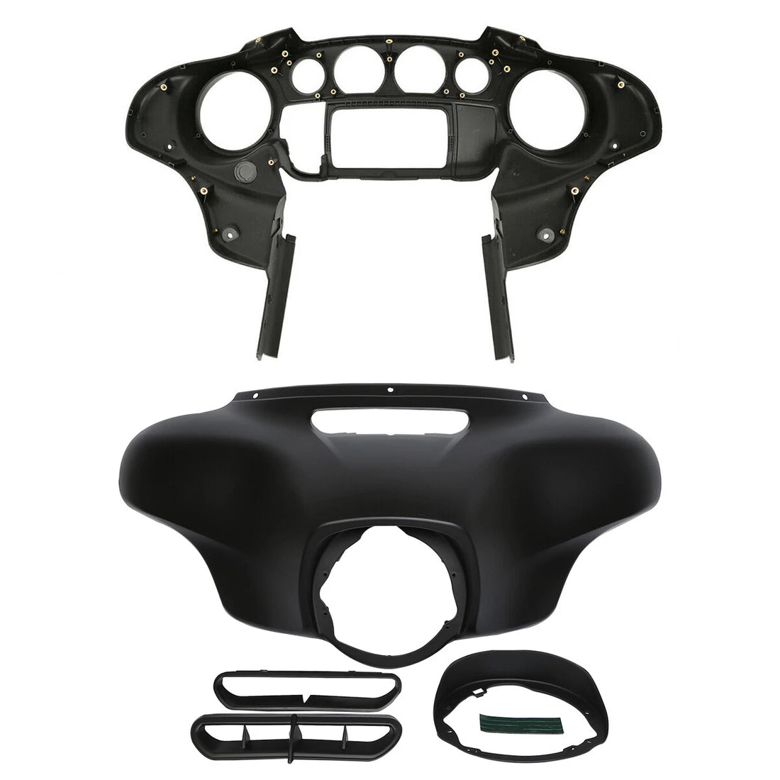 Matte Black Inner & Outer Batwing Fairings Fit For Harley Street Glide 2014-2024