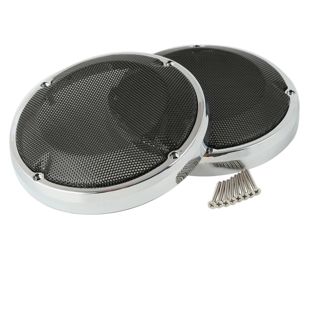6.5" Lower Vented Fairings Speakers Grills Fit For Harley Touring 1983-2024 2023