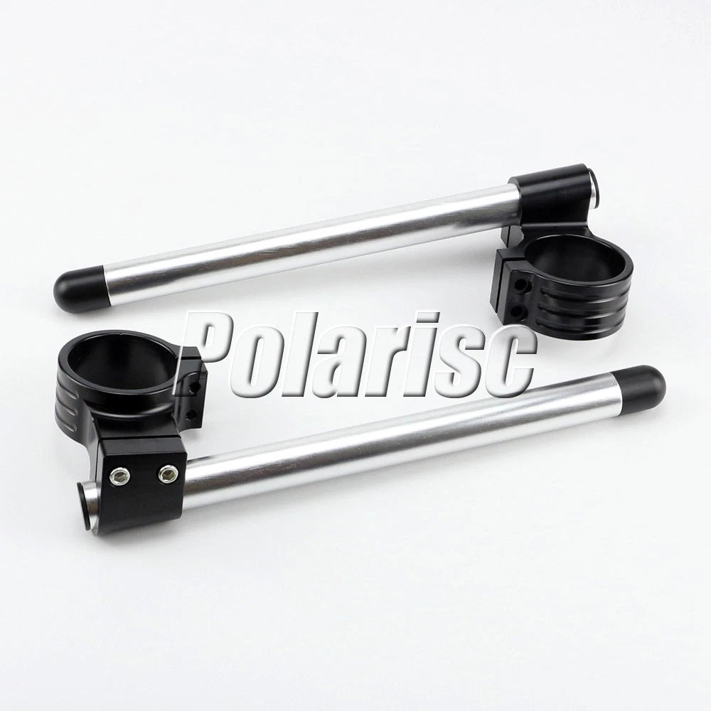 46MM High Clip Ons On Handlebar For Kawasaki Ninja ZX6R 1998-2002 Hsb