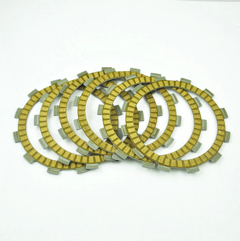 for Suzuki DR400 DR400S GN400E PE400 RM400 SP400 GN400X 6 Pcs Clutch Plate Kit