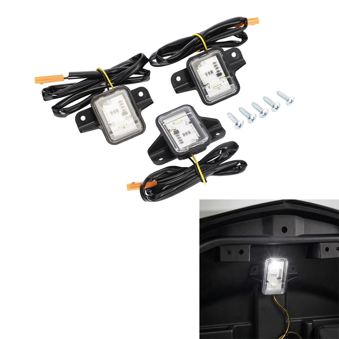 LED Trunk Lights Lamps Fit For Honda Goldwing 1800 GL1800 Tour 2021-2025 2022 23