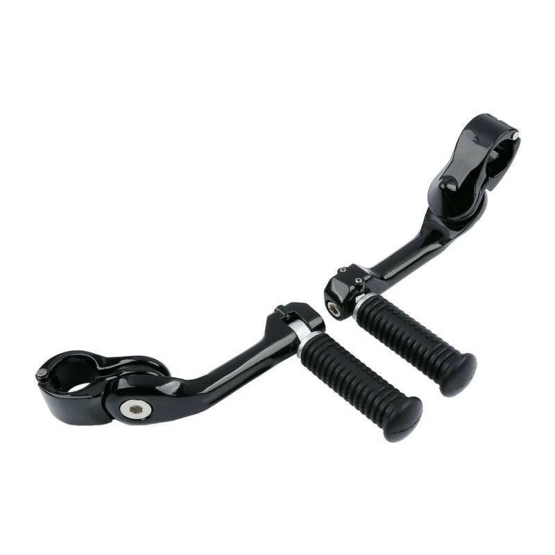 1 1/4" Highway Small Footpeg Long Angled Mount Fit For Harley Sportster 883 1200