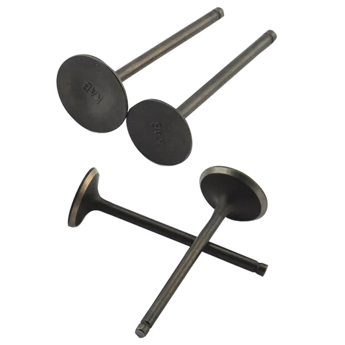 Two Pair Engine Intake and Exhaust Valves For Honda CH250 CH 250 250cc Kab
