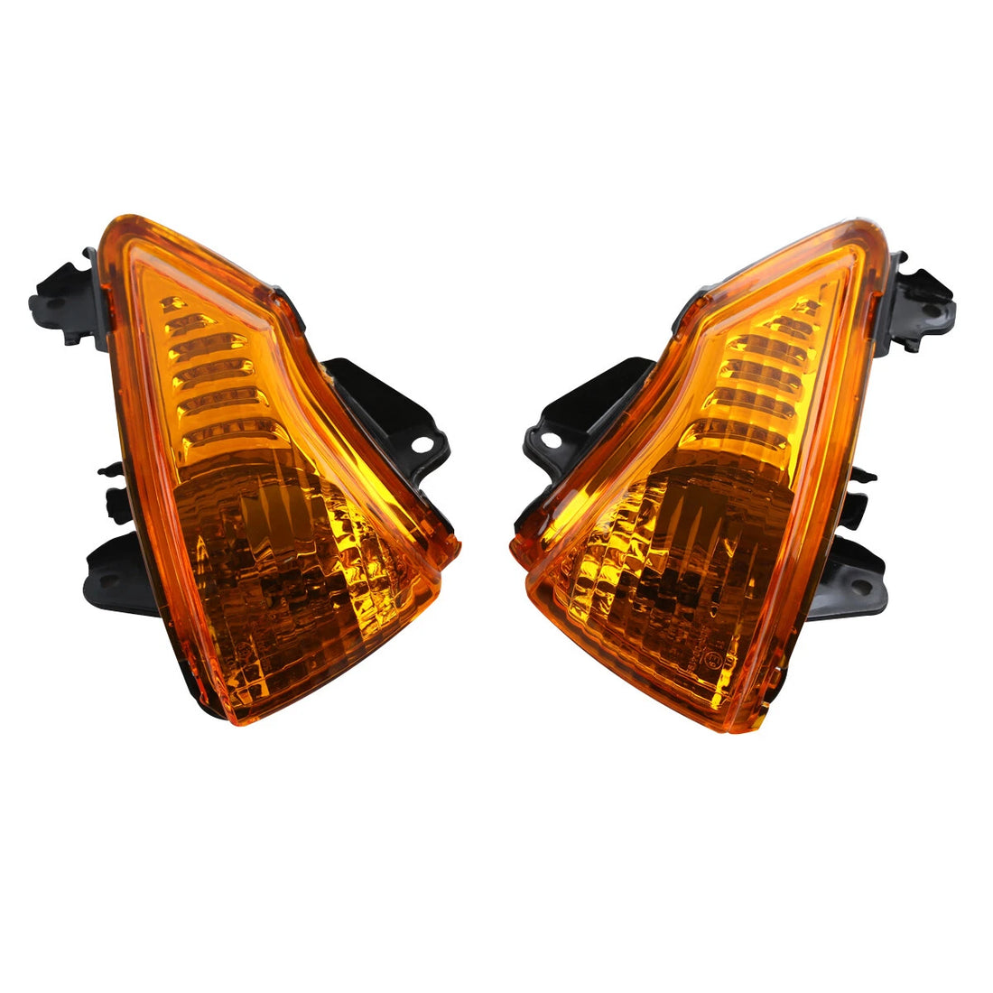 Amber Front Turn Signals Light Fit For Kawasaki ER-6N ER6N ER6F ER6R 2009-2011