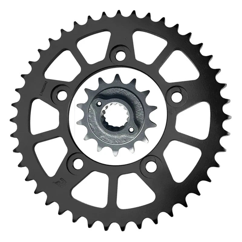 520 15T 46T Front Rear Sprocket Set For Ducati 800 Scrambler Cafe Racer 18-20