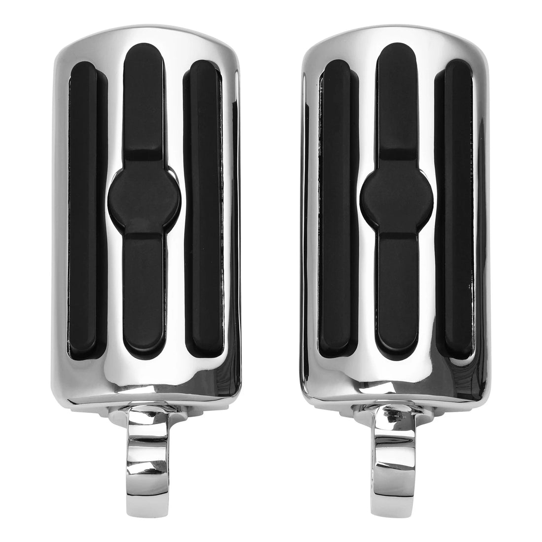 Chrome 10mm Highway Foot Peg Rest Fit For Harley Davidson Touring Male Peg Mount