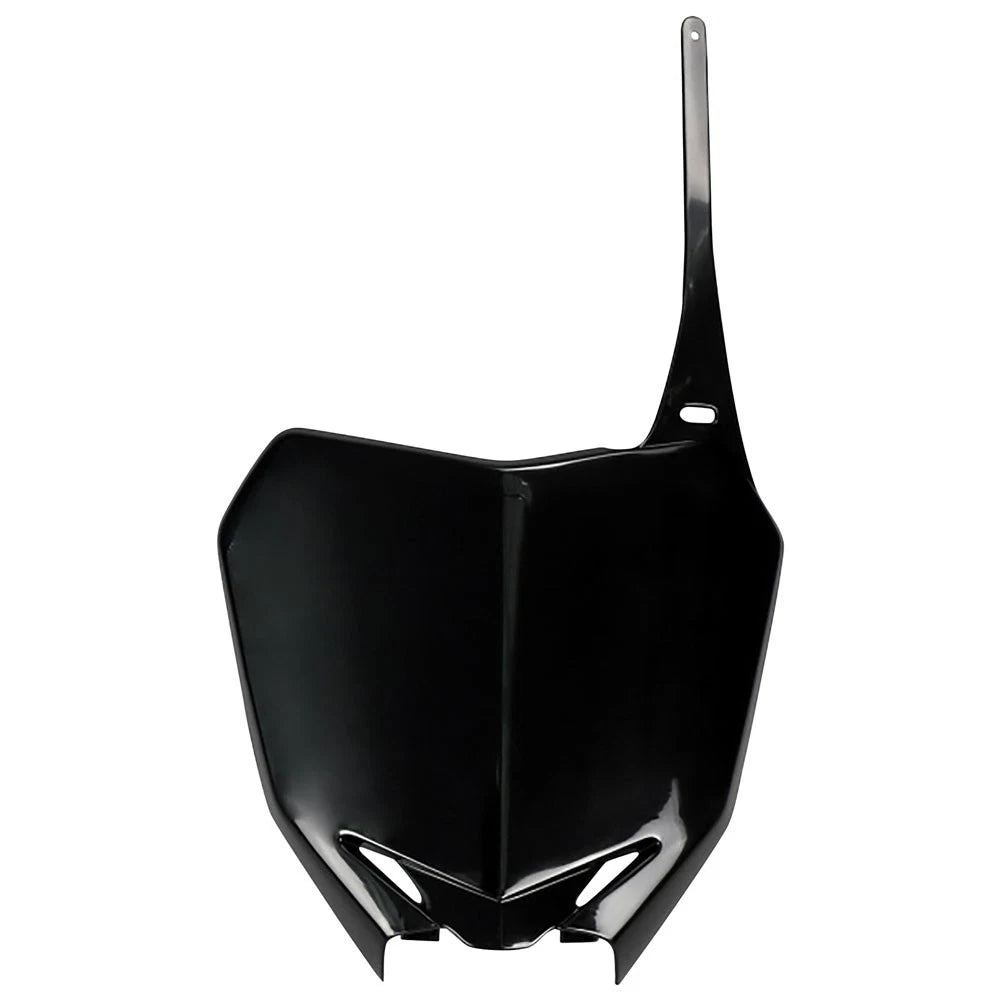 UFO Front Number Plate Black For Suzuki RMZ250 2010-2018