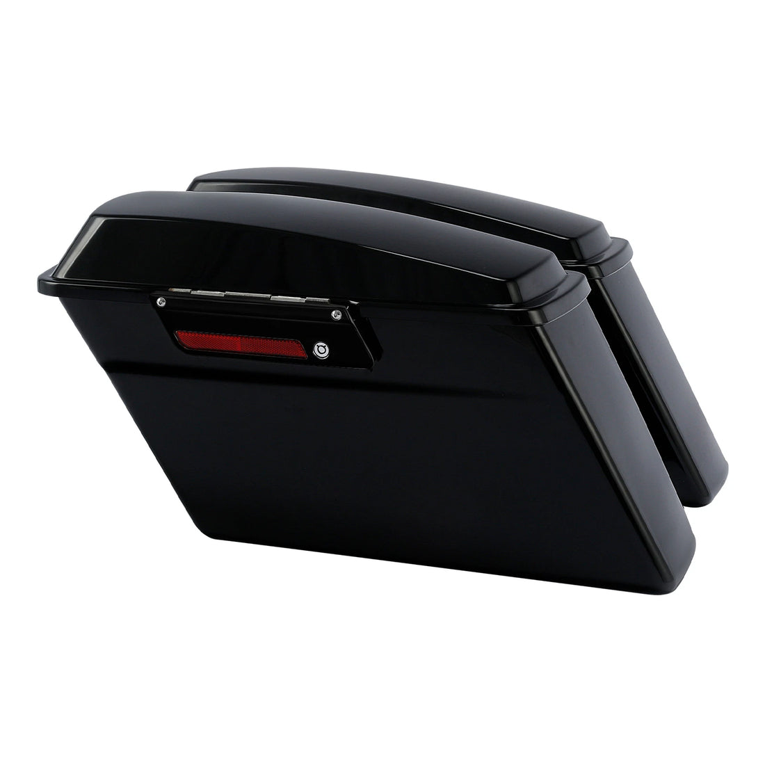 Black Hard Saddlebags Saddle Bags Fit For Harley Touring Street Glide Flhx 94-13