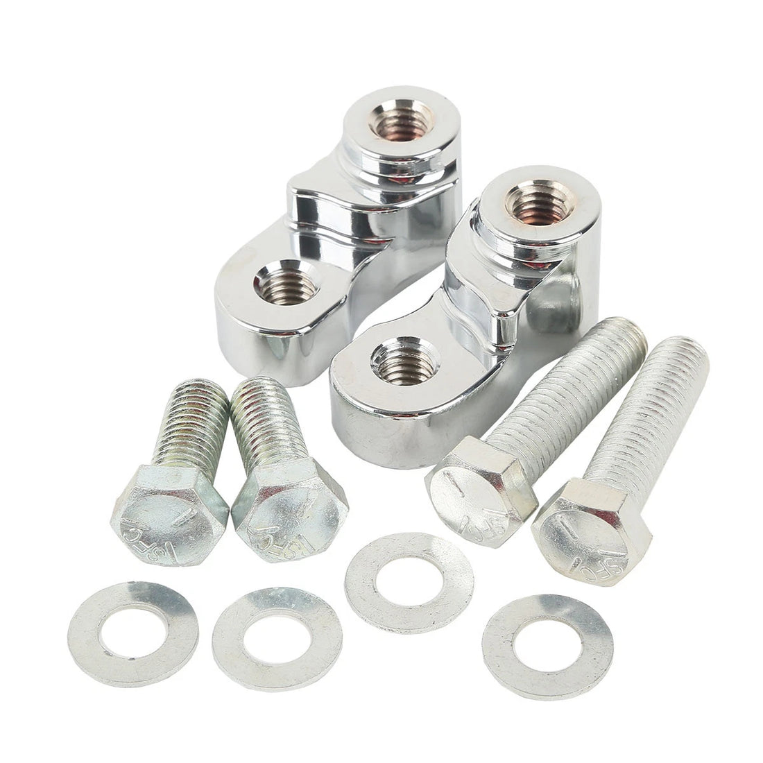 Chrome 1" Rear Lowering Kit Fit For Harley Davidson Sportster XL883 XL1200 05-15