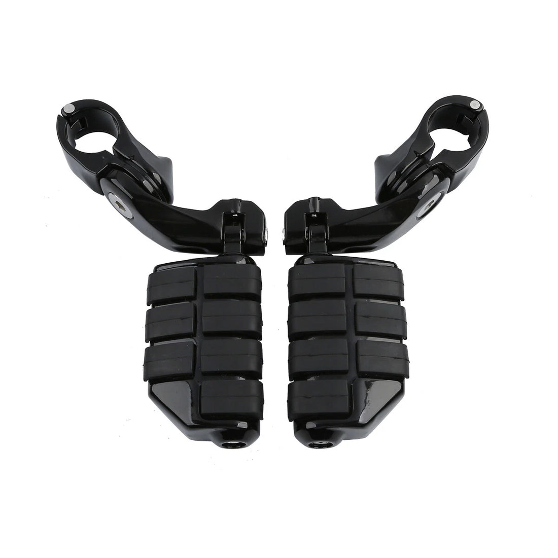 1.25" 1 1/4" 32mm Adjustable Highway Short Foot Pegs Footrest For Harley Touring