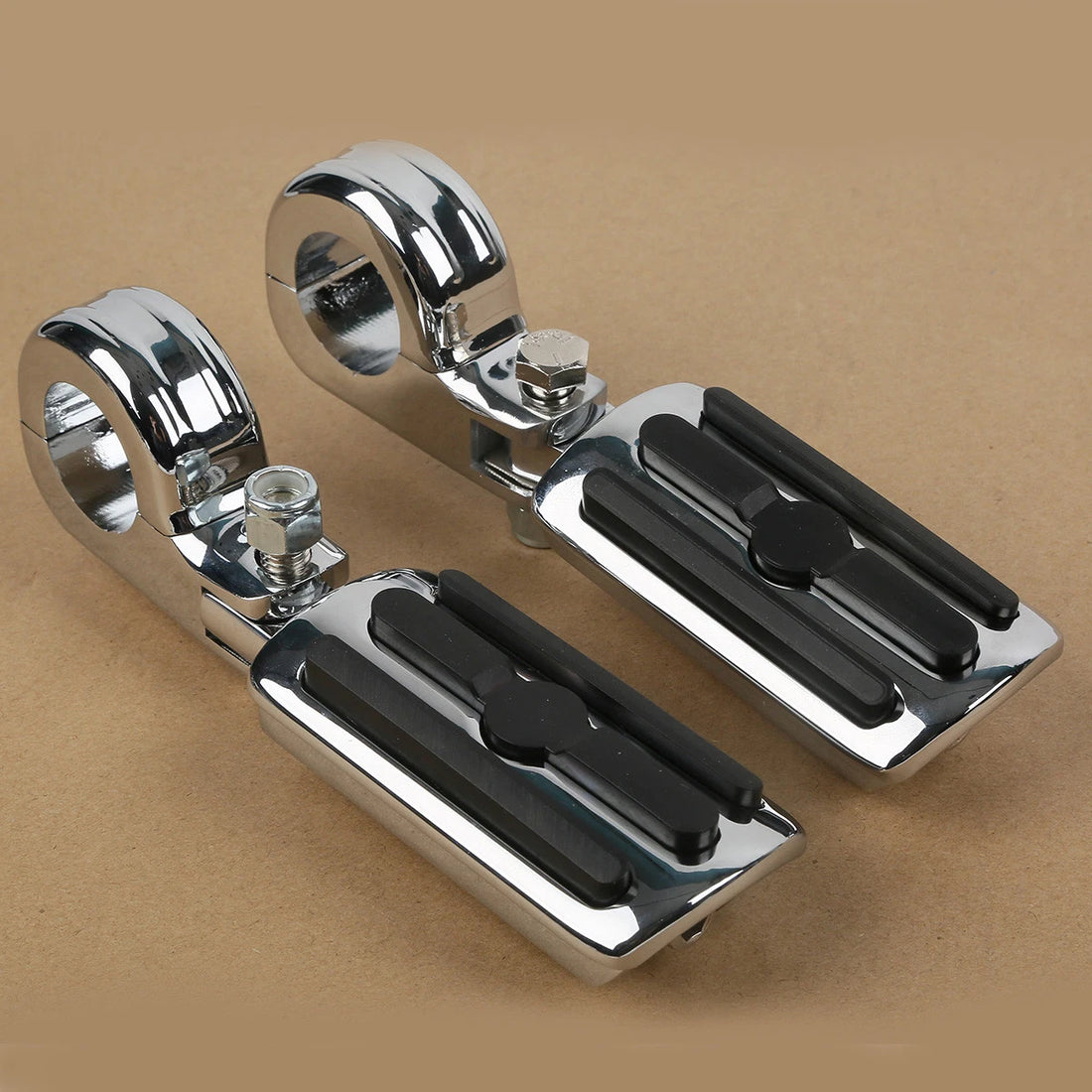 1 1/4" Engine Guard Bar Highway Foot Peg Fit For Harley Touring Road King Yamaha