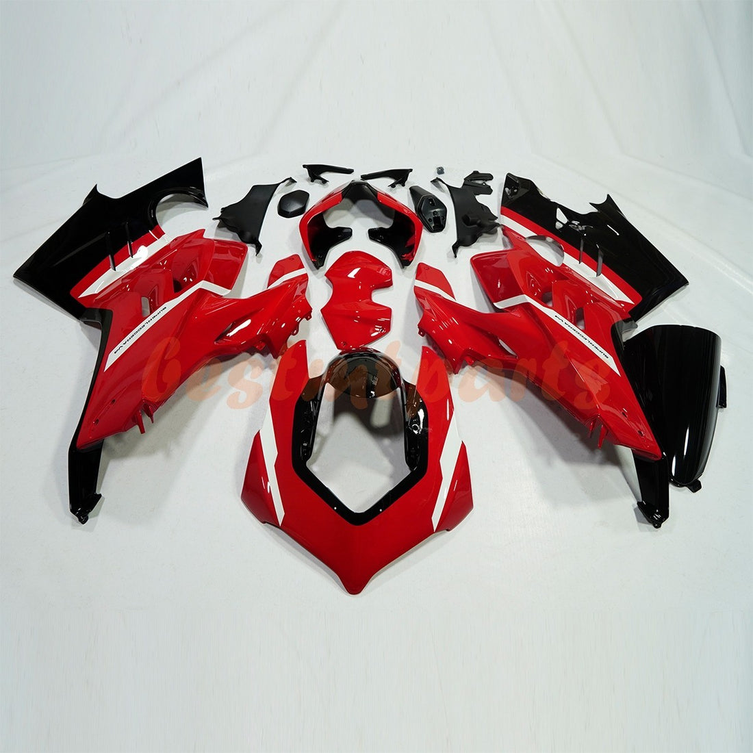 RED Black Fairing Kit For Ducati Panigale V4 V4S 2022-2024, V4-R SP 2023-2024