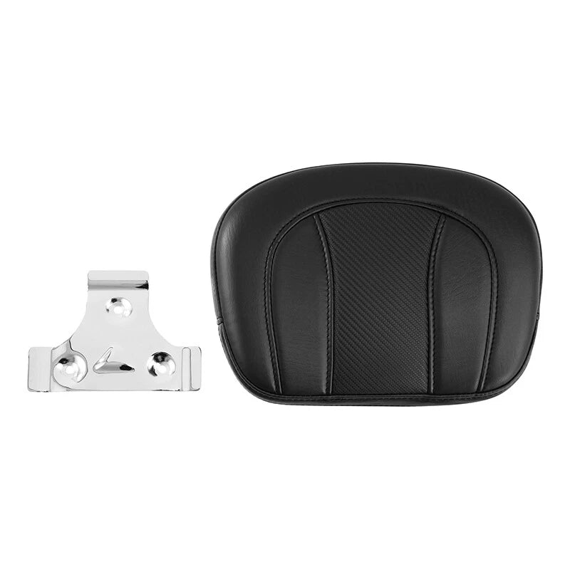 Passenger Sissy Bar Backrest Pad Fit For Harley Touring Street Electra Glide
