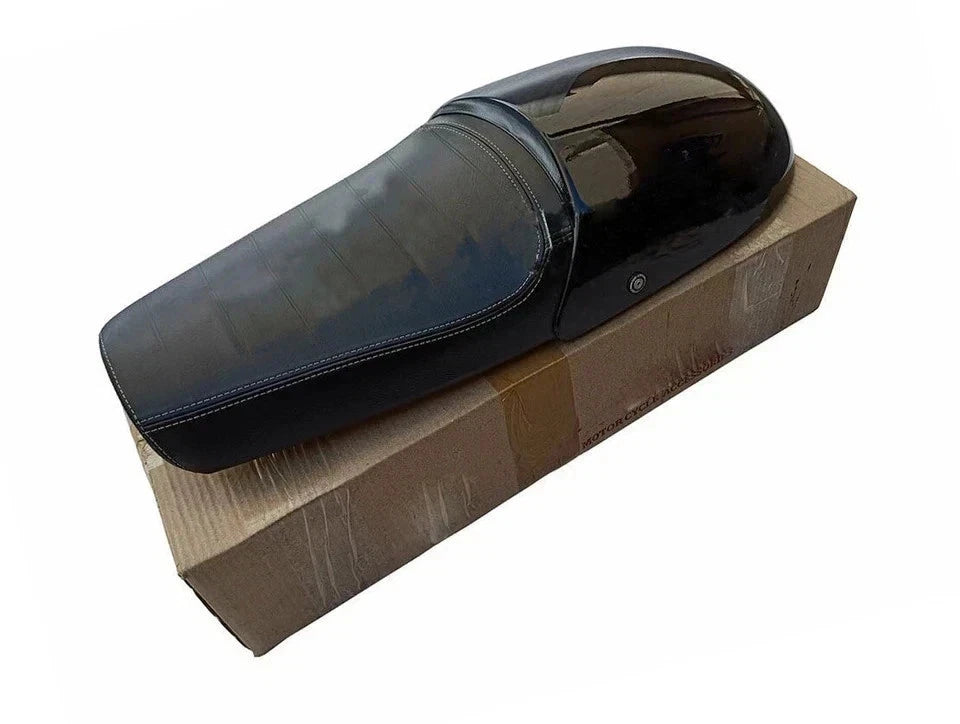 Fits For Royal Enfield Interceptor 650 cc Dual Seat With Black Cowl