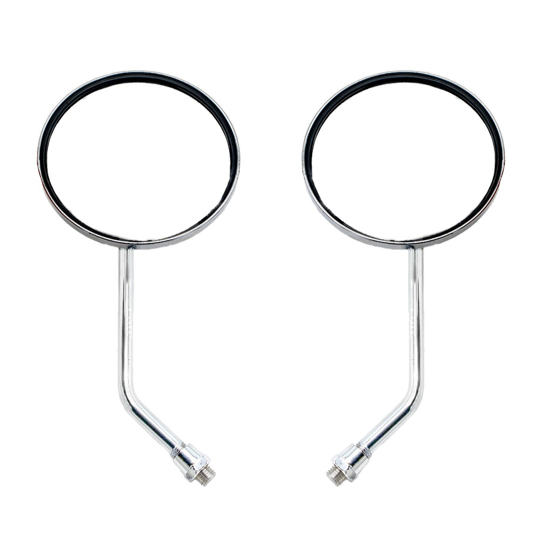 ESPEJOS DE MOTOCICLETA DE 10MM PARA HONDA CB 350 450 550 600 650 750 900 CROMADO