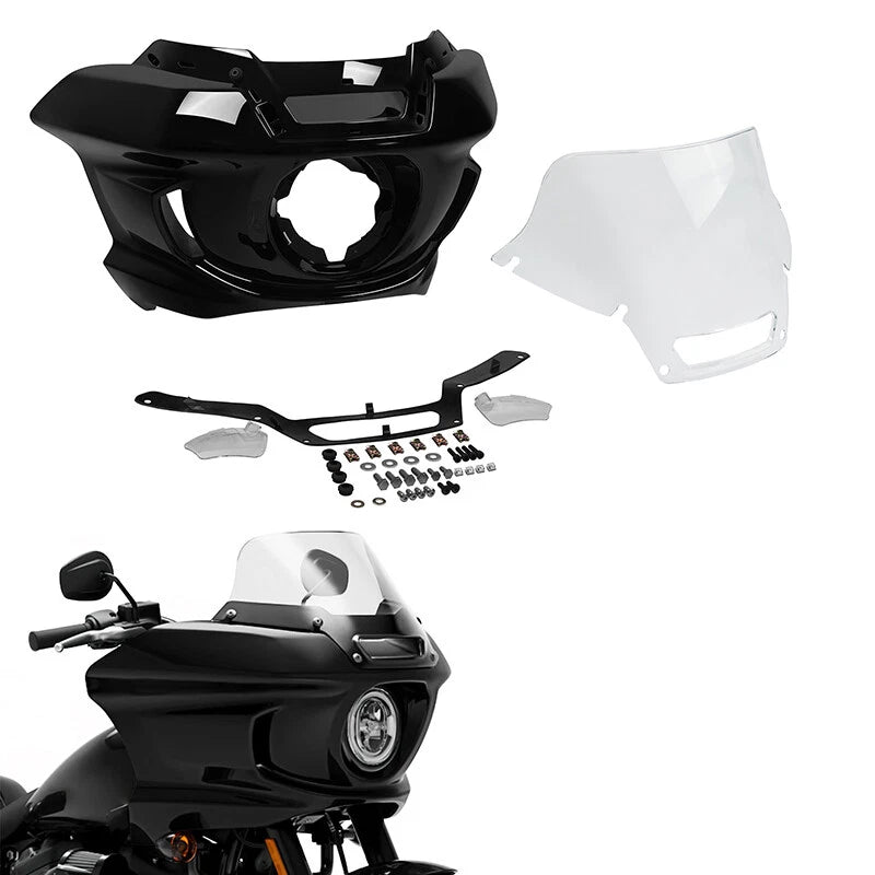 Headlight Fairing Clear Windshield Fit For Harley Fxlrst 1YXZ Low Rider ST 22-25