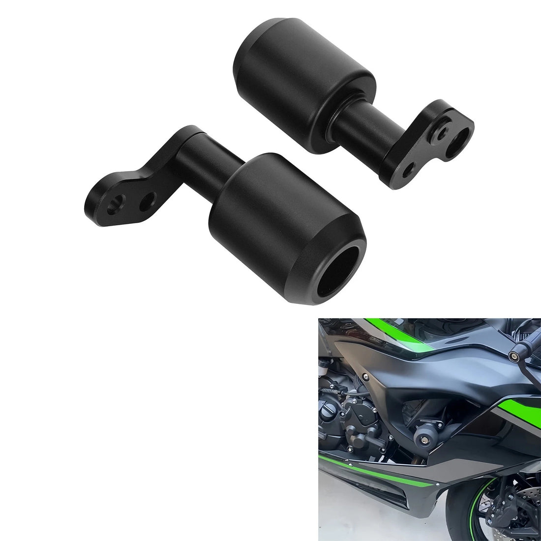 Frame Sliders Anti-Crash Protector Fit For Kawasaki Ninja ZX6R ZX636 2024-2025