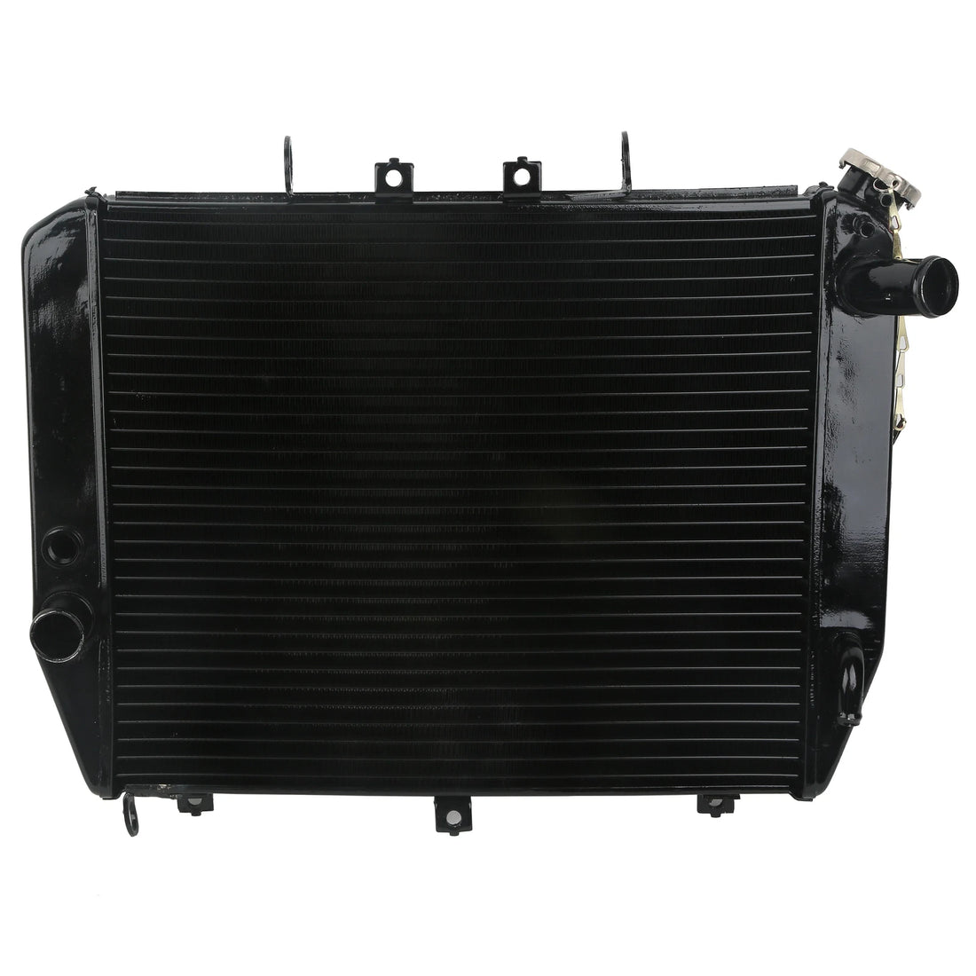 Black Aluminium Engine Radiator Cooler Fit For Kawasaki Ninja ZX12R 2000-2001