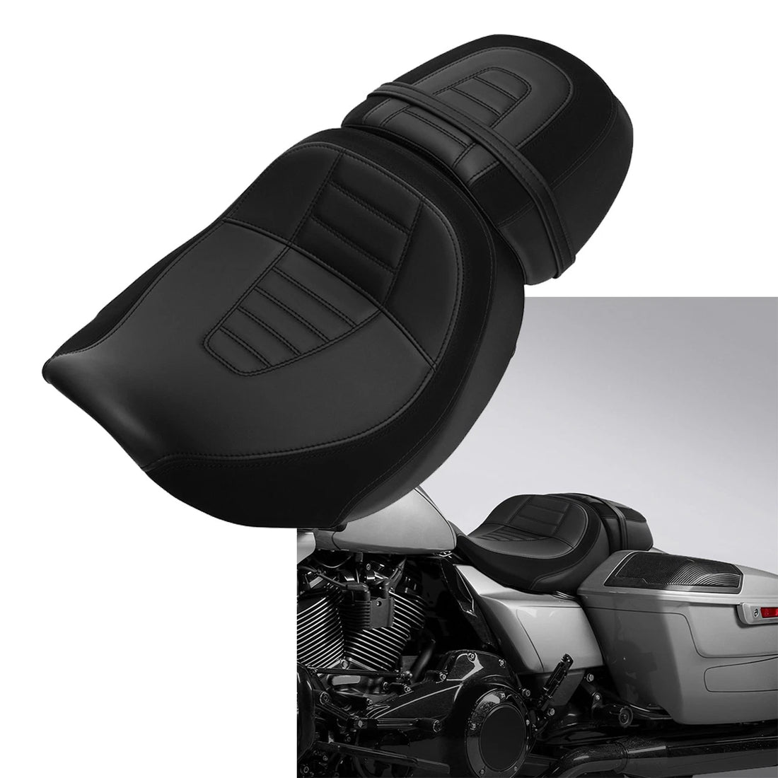 Fit For Harley Cvo Road Street Glide Touring Seat 2023 up
